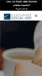 Mobile Screenshot of lakeshorelegalaid.org